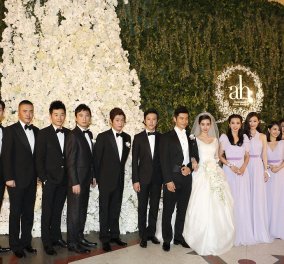 1000 & 1 νύχτες ο γάμος της Κινέζας Κιμ Καρντάσιαν: Διαμάντι 6 καρατίων, Dior νυφικό & τούρτα 3 μέτρων