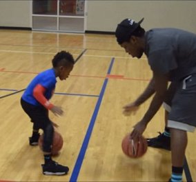 Μάγος του μπάσκετ ο 5χρονος Ενζο Λι - Κάνει «παπάδες» με την μπάλα