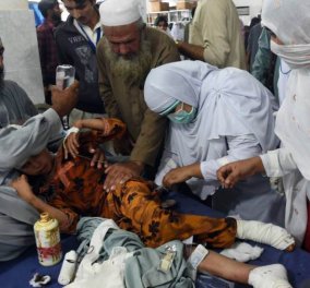 Εικόνες που συγκλονίζουν από τον τρομακτικό σεισμό στο Πακιστάν: Δεκάδες νεκροί - εκατοντάδες τραυματίες
