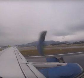 Μην σου τύχει: Φτερό αεροπλάνου αποκολλήθηκε κατά την απογείωση