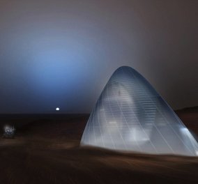 Αυτό είναι το σπίτι που θα μείνουν οι πρώτες αποστολές στον Άρη: Μοιάζει με ιγκλού & είναι βγαλμένο από ταινία επιστημονικής φαντασίας