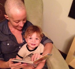 Μια μητέρα με καρκίνο εξομολογείται - «Θέλω να συνεχίσω να είμαι η μαμά του γιου μου» 