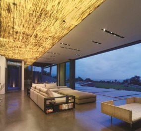 Φανταστικές ιδέες για απίθανο φωτισμό στο ταβάνι του living room σας: Σαν μικρά λαμπερά αστέρια   