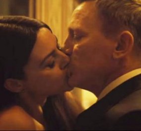 Όταν η Μόνικα Μπελούτσι φιλάει με πάθος τον Ντάνιελ Κρεγκ , το εννοεί! Να γιατί αυτό το Bond girl δεν μοιάζει με κανένα  