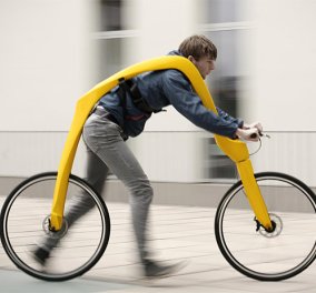 Βίντεο:  Γερμανοί δημιούργησαν ποδήλατο  χωρίς πετάλια και σέλα- Δείτε το! 