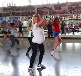 Viral βίντεο: 28χρονη έγκυος χορεύει hip hop στον 7ο μήνα - Χαρά στο κουράγιο της