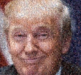 Smile: Αυτό είναι το πορτραίτο - κολάζ του Ντόναλντ Τραμπ από 500... ανδρικά μόρια — εναντίον των gay & περιμένει να εκλεγεί