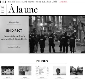 Δάκρυα και από τον κόσμο της μόδας - Μόνο άσπρο μαύρο για τις σελίδες του Γαλλικού Elle