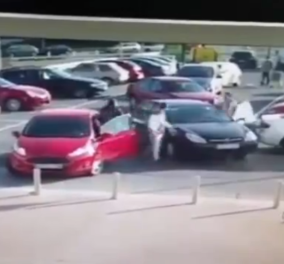 Βίντεο: Καβγάς για μια θέση στο πάρκινγκ - Ποιος βγήκε τελικά χαμένος; 