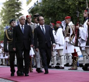 Συλλυπητήρια Προκόπη Παυλόπουλου και Αλέξη Τσίπρα προς τον Ολάντ για το τρομοκρατικό χτύπημα στο Παρίσι