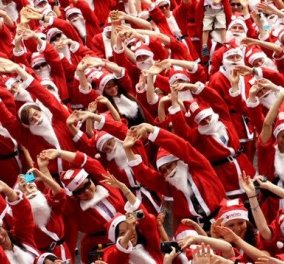 Good news: Ντυθείτε Αϊ- Βασίλης, πάρτε το παιδί & τρέξτε: Αύριο το 2ο Athens Santa Run  