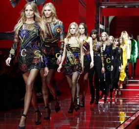  Η χειμωνιάτικη συλλογή του Versace είναι αφιερωμένη στην Ελλάδα - Έκρηξη κομψότητας & καλαισθησίας με το hashtag Greek