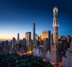 Νέα Υόρκη: Ο πιο εντυπωσιακός ουρανοξύστης του κόσμου- Με μπαλκόνια & περίτεχνο design που θυμίζει Gaudi 