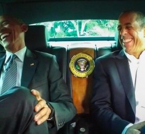 «Κωμικοί στα αυτοκίνητα» πίνουν καφέ με τον Ομπάμα - Ο Πλανητάρχης guest star σε tv show του internet 