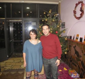 Πώς πέρασαν τα Χριστούγεννα ο Τσίπρας & η Περιστέρα σε χωριό της Αρτας; Φώτο 