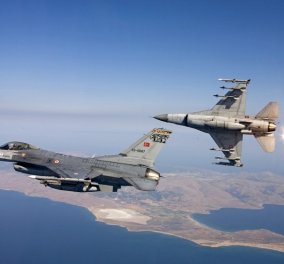 Τουρκικά F-16 πάταξαν πάνω από 4 ελληνικά νησιά - Φούρνους, Μακρονήσι, Ανθρωποφάγους & Αγαθονήσι