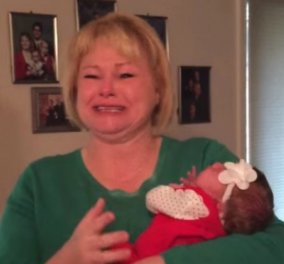 Γιαγιά συναντά για πρώτη φορά την υιοθετημένη εγγονή της - Δείτε το βίντεο!