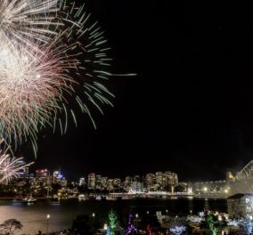 Καλή Χρονιά από την Νέα Ζηλανδία, την πρώτη χώρα που υποδέχθηκε το 2016 