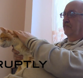 Βίντεο: Meet Γκάρφιλντ είναι η γηραιότερη γάτα στην Ευρώπη- 23 ετών & δεν το βάζει κάτω 