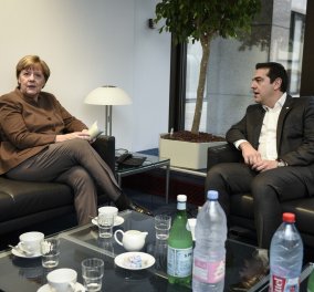 Αλέξης Τσίπρας: Συναντήθηκε με την Άνγκελα Μέρκελ - Όσα συζήτησαν στις Βρυξέλλες για το προσφυγικό