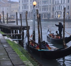 Βενετία: Στέρεψαν τα κανάλια της παραμυθένιας πόλης -Ακίνδυνες οι γόνδολες 