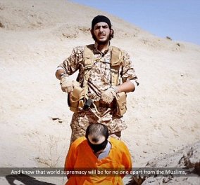 Το Λονδίνο επόμενος στόχος των τζιχαντιστών ISIS; Ανατριχιαστικό βίντεο με τον τρομοκράτη του Παρισιού να αποκεφαλίζει