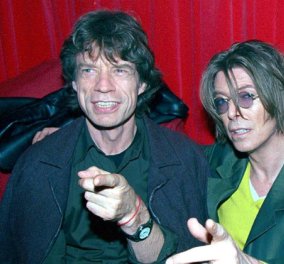 Ο Mick Jagger αποχαιρετά συγκινητικά τον καλό του φίλο David Βοwie - Φωτό