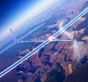 Drones με ηλιακή ενέργεια θα δίνουν Internet 40 φορές πιο γρήγορο από το 4G - Tι δοκιμάζει η Google για το “ουράνιο διαδίκτυο”