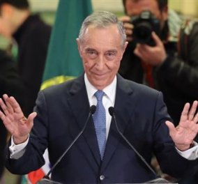 Νέος πρόεδρος της Πορτογαλίας ο κεντροδεξιός ντε Σόουζα, από τον πρώτο γύρο