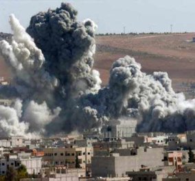 Τουλάχιστον 10 άμαχοι νεκροί, μεταξύ των οποίων 3 παιδιά, από βομβαρδισμούς στη Συρία 