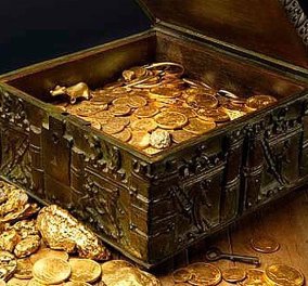 "Φτερά" έκανε θησαυρός 300.000 ευρώ στην Ρόδο - Είχε κρύψει στην αποθήκη ράβδους χρυσού, χρυσαφικά & πολύτιμους λίθους