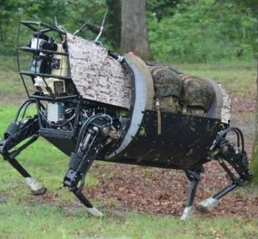 Ο στρατός των ΗΠΑ αποφάσισε να "κηδέψει" το ρομπότ-μουλάρι του επειδή έκανε πολύ θόρυβο