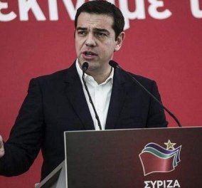 Ξεκίνησε η ομιλία του Αλέξη  Τσίπρα για τον έναν χρόνο κυβέρνησης ΣΥΡΙΖΑ (Φωτό)