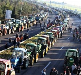 "Έμφραγμα" 24 ωρών στις Εθνικές Οδούς από τις κινητοποιήσεις των αγροτών - Δείτε πού θα στηθούν σήμερα μπλόκα