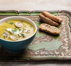 Υπέροχη βελουτέ σούπα χειμωνιάτικων λαχανικών από την Αργυρώ μας 