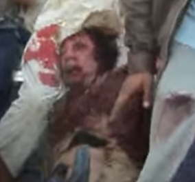Νέο βίντεο - ντοκουμέντο από τις τελευταίες στιγμές του Καντάφι: Πολύ σκληρές εικόνες