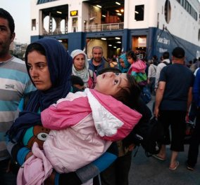 Καζάνι που βράζει η Ελλάδα με πρόσφυγες παντού χωρίς "πάσο" εξόδου: 3.500 μόνο σε Πειραιά