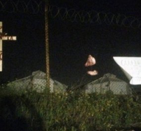 Εικόνες που σοκάρουν & ντροπιάζουν: Κρέμασαν γουρουνοκεφαλή στο hotspot του Σχιστού 