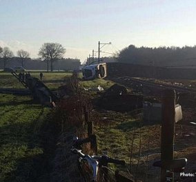 Εκτροχιάστηκε τρένο στην Ολλανδία -1 νεκρός, 5 τραυματίες