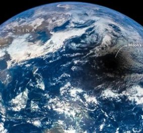 Βίντεο: Η Ολική έκλειψη Ηλίου όπως θα την βλέπατε από το Διάστημα