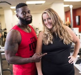 Story of the day : Γυμναστής πάχυνε 30 κιλά για να συμπαρασταθεί στους πελάτες του- Άρχίσαν δίαιτα μαζί