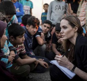 Φτάνει απόψε η Αντζελίνα Τζολί στην Ελλάδα & πάει Λέσβο στο πλευρό των προσφύγων   