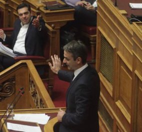 Επεισοδιακή συνεδρίαση στη Βουλή: Ακραία κόντρα Τσίπρα - Μητσοτάκη με σκληρές φράσεις