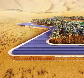 Oasis Eco Resort: Η  φαντασμαγορική όαση - Πράσινο πολυτελέστατο ξενοδοχείο στην μέση της ερήμου