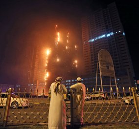 Νέα πυρκαγιά σε ουρανοξύστες στα Ηνωμένα Αραβικά Εμιράτα - Φώτο & βίντεο, η τρίτη σε 1 χρόνο 