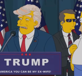 Και όμως! Σε επεισόδιο των Simpsons ο Τραμπ έγινε Πρόεδρος των ΗΠΑ - Τι λέει ο σεναριογράφος