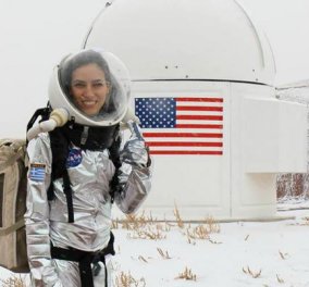 Made in Greece η 27χρονη βιολόγος της NASA Ελένη Αντωνιάδου: Κέρδισε το Βραβείο «Επιστήμης & Έρευνας 2016» 