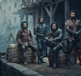 The Musketeers: Οι 3+ 1 σωματοφύλακες Ντ’ Αρτανιάν, Άθως, Πόρθος & Άραμις στον ΟΤΕ TV- Η Παγκόσμια πρεμιέρα του 3ου κύκλου‏ 