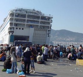 Άγρια συμπλοκή προσφύγων στο λιμάνι του Πειραιά - Τρεις τραυματίες