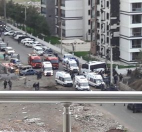 Τουρκία: Ισχυρή έκρηξη στην πλατεία Ντιγιαρμπακίρ - Τουλάχιστον 4 νεκροί & 10 τραυματίες